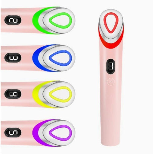 7-Color LED Eye & Face Vibration Massager