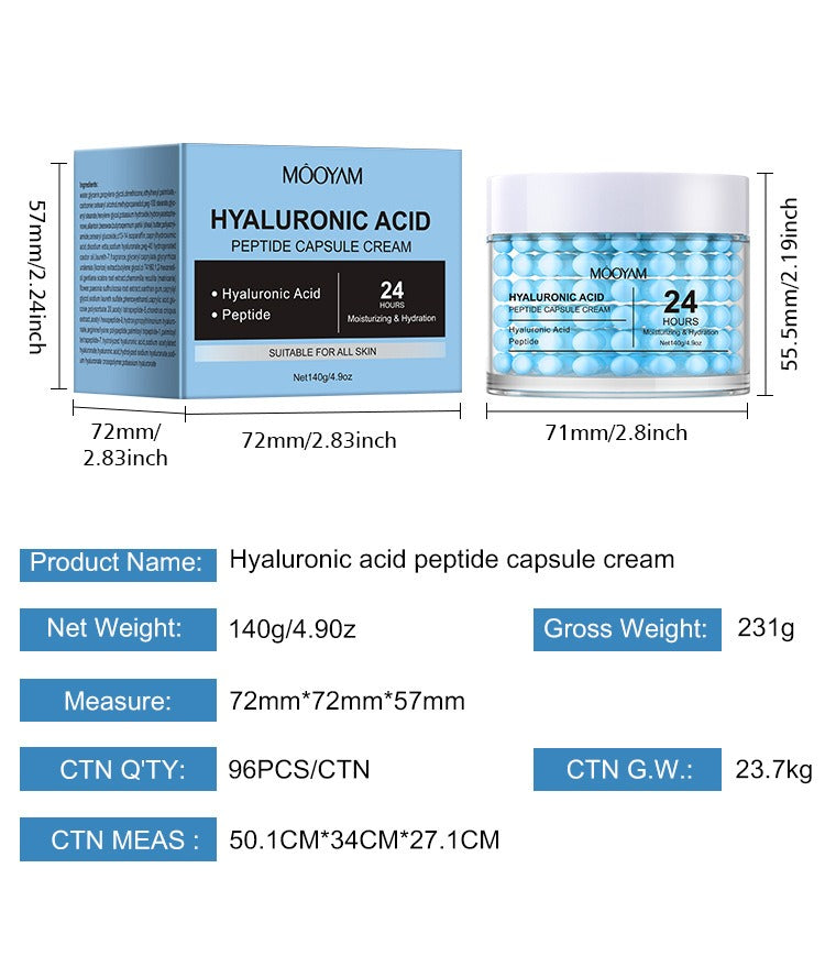Hyaluronic Acid Peptide Capsule Face Cream