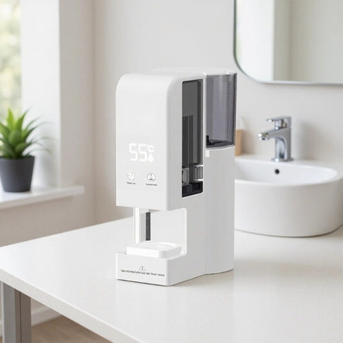 Smart Heated Towel Rack with Compressor and Heater