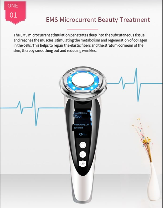 ThermaGlow Facial Ion Beauty Massager