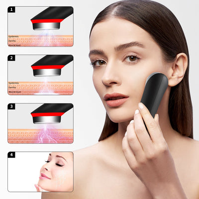 7-Color LED Eye & Face Vibration Massager
