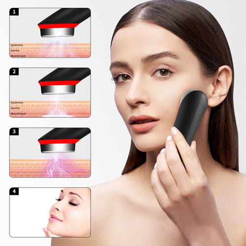 7-Color LED Eye & Face Vibration Massager