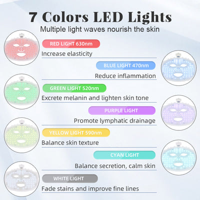 444 Light Mask | 7-Color LED Light Therapy