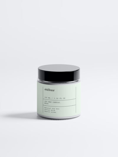 Soy Wax Candle, Moss