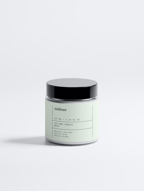 Soy Wax Candle, Moss