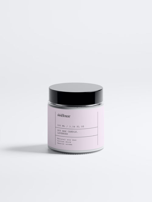 Soy Wax Candle, Lavender
