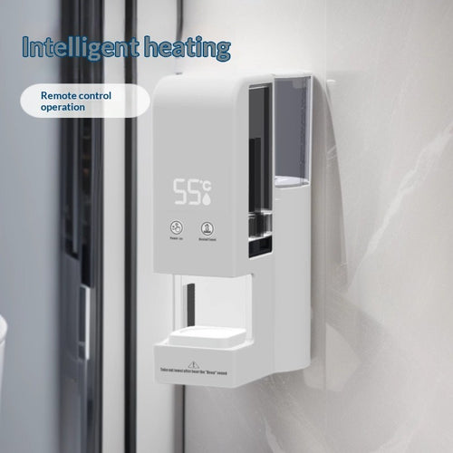 Smart Heated Towel Rack with Compressor and Heater