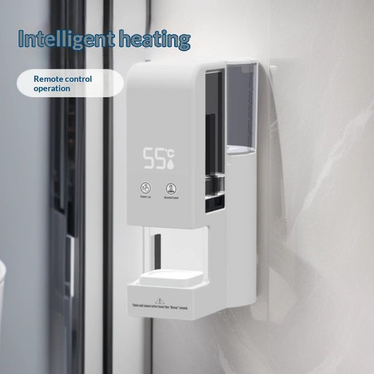Smart Heated Towel Rack with Compressor and Heater